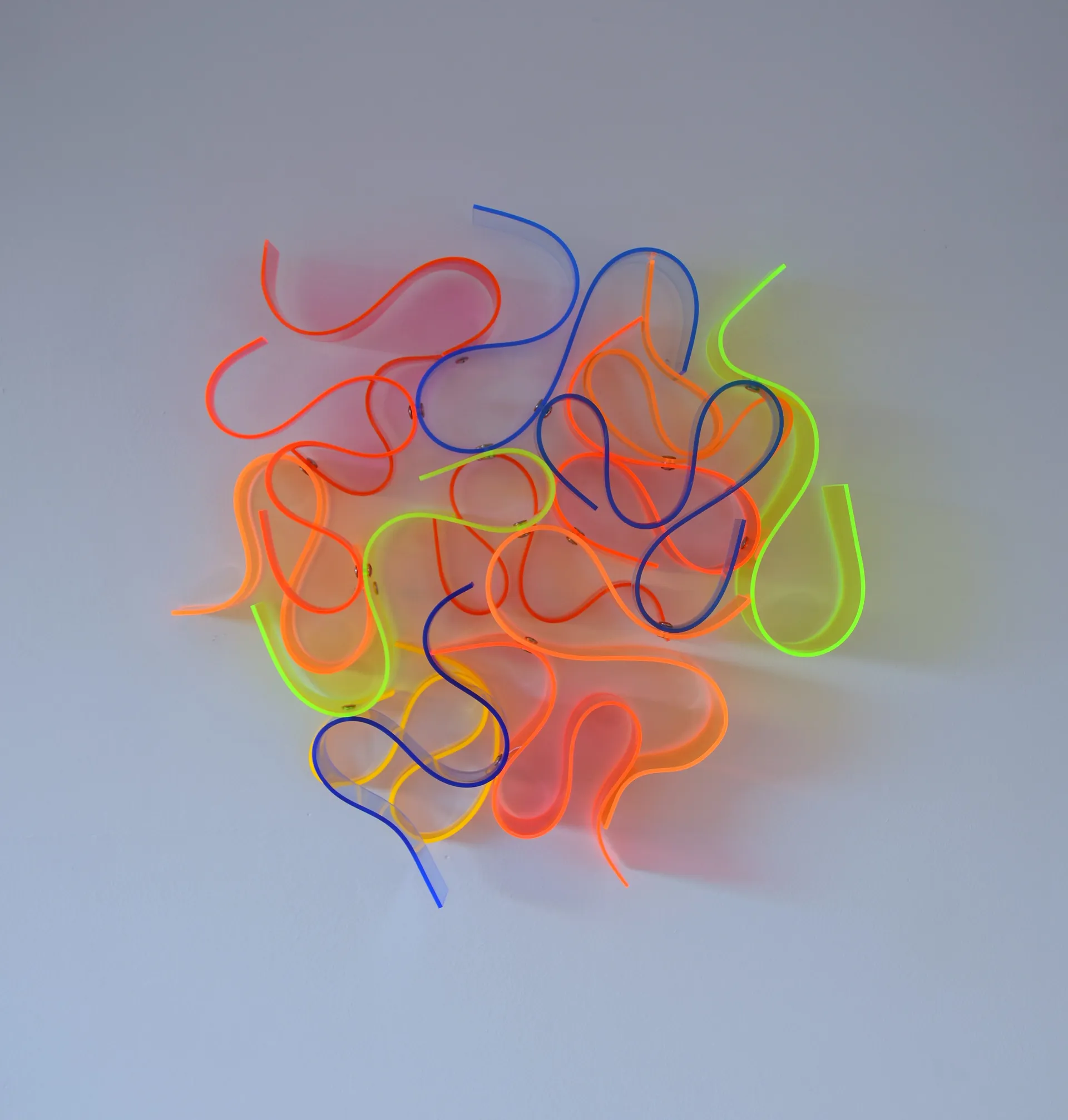 Neon-Kringel I, 2024