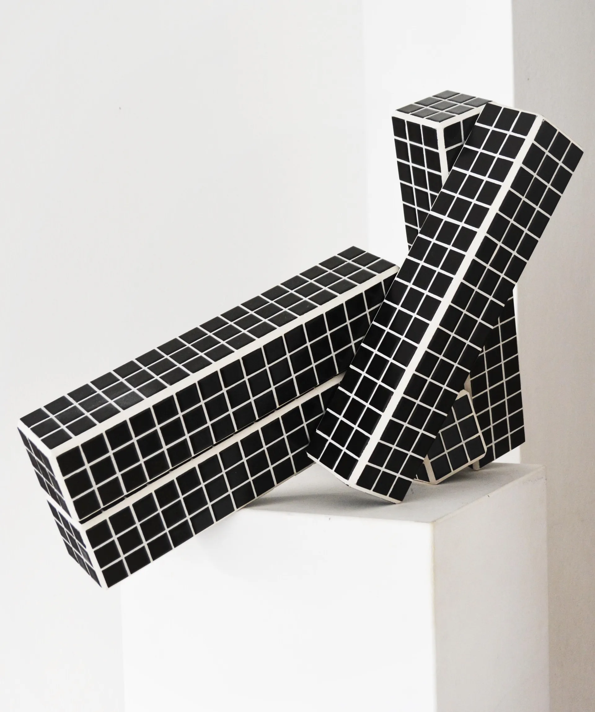 Kachelpixelskulptur (Variation1)