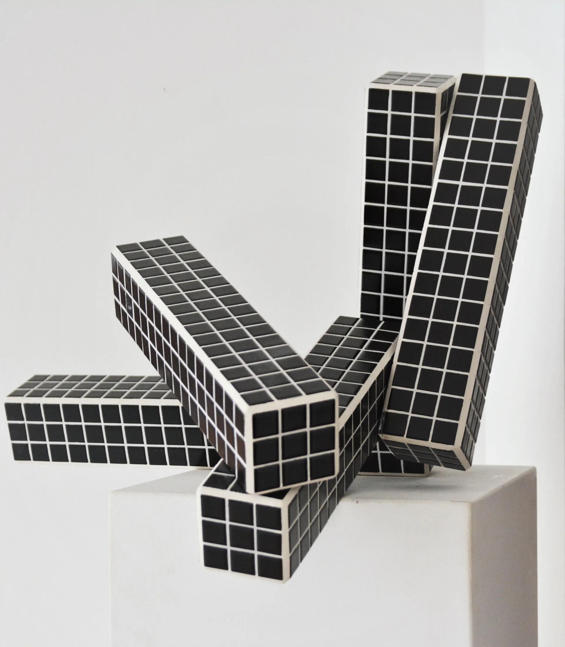 Kachelpixelskulptur (Variation 2)