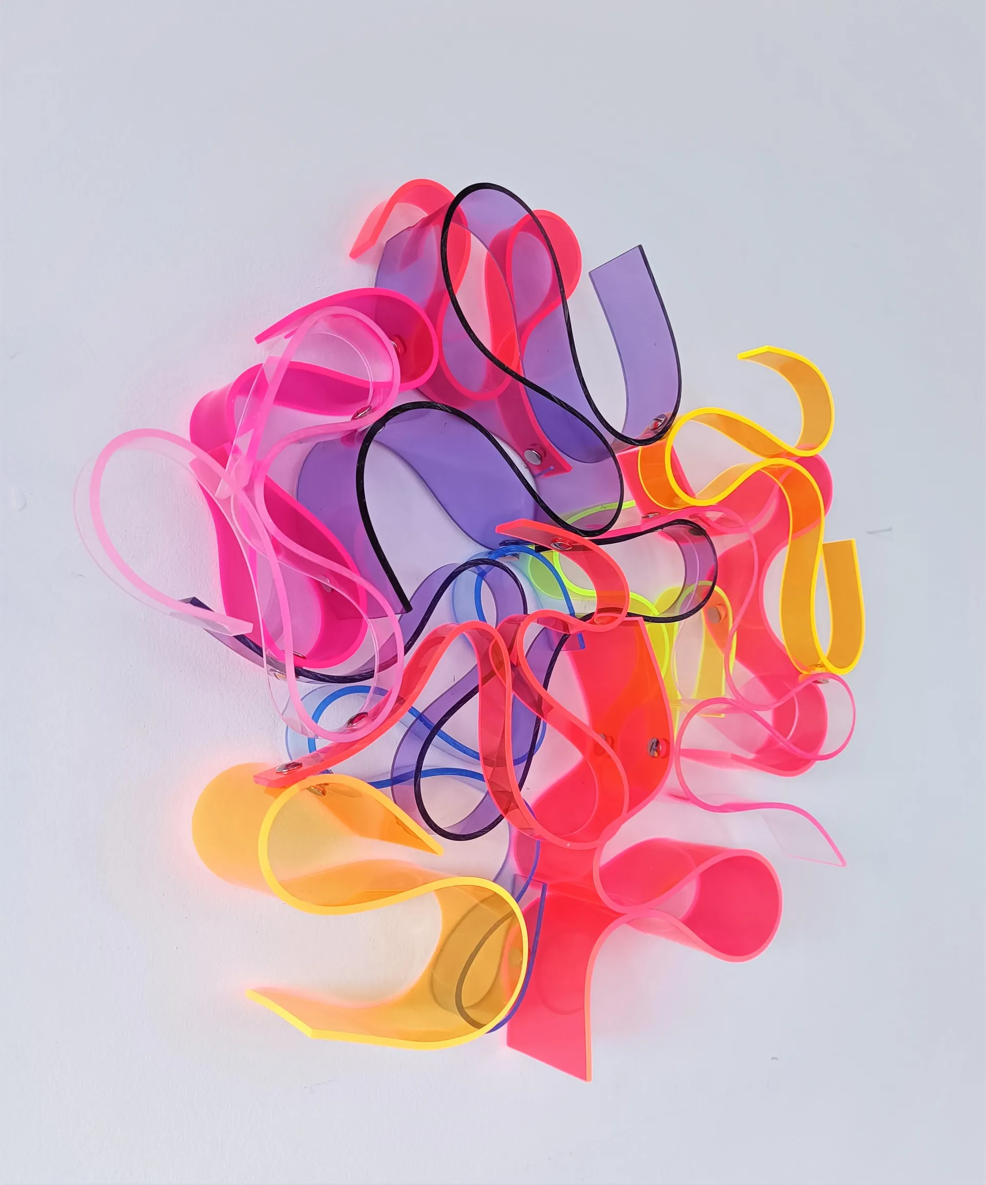 Kringel – Helllila-Neonrotorange, 2022