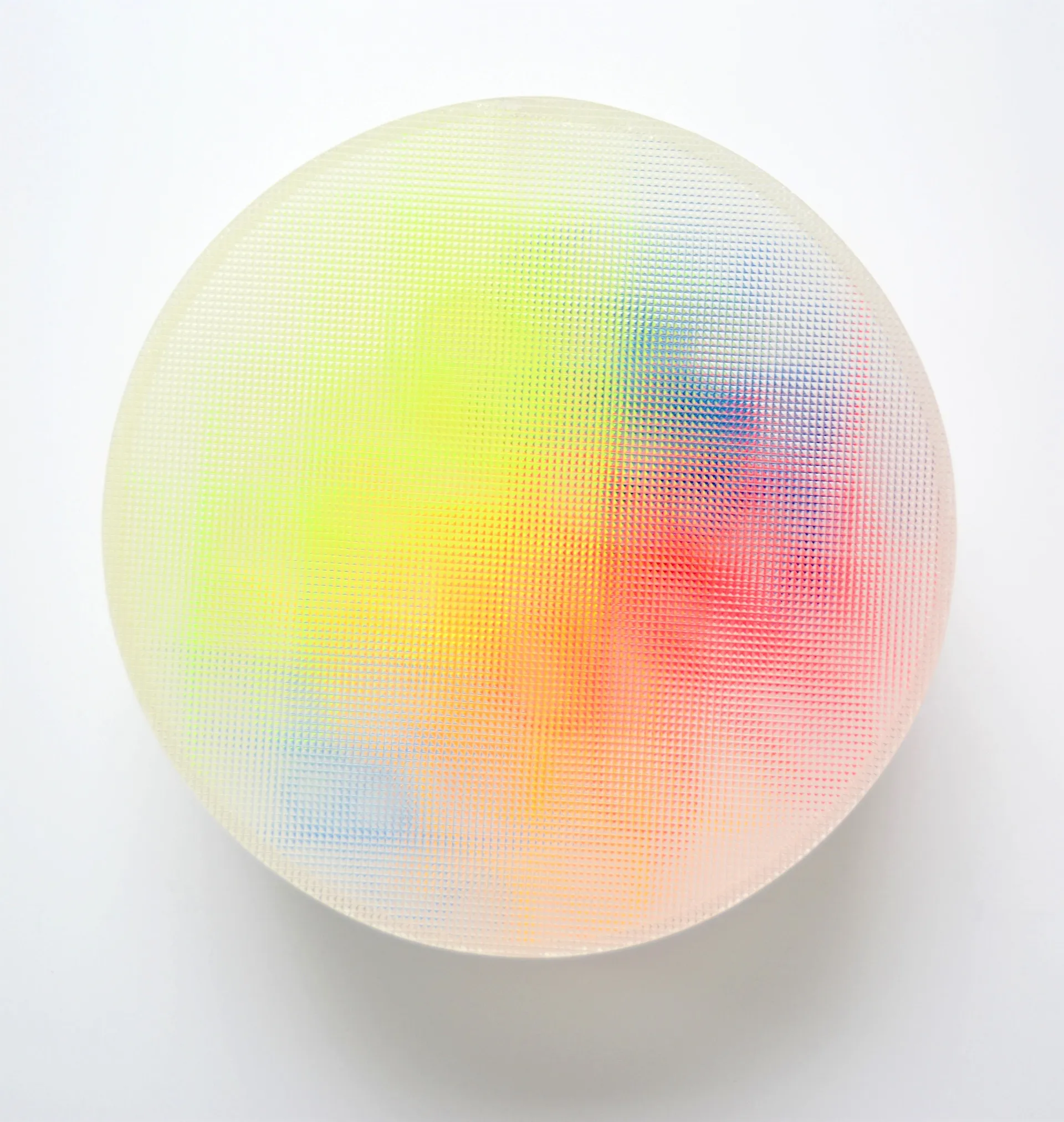Kringel-Tondo, 2015 (klein), Plexiglas